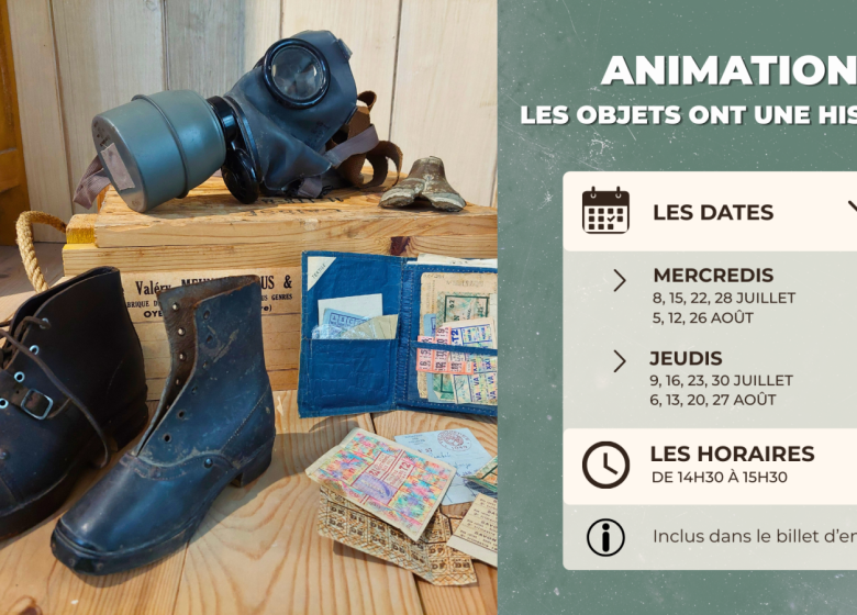Animation « Les objets ont une histoire »