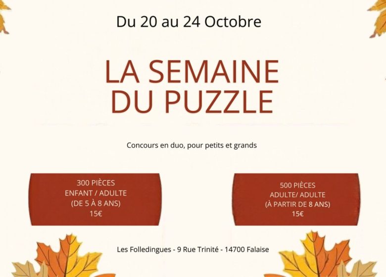 La semaine du puzzle