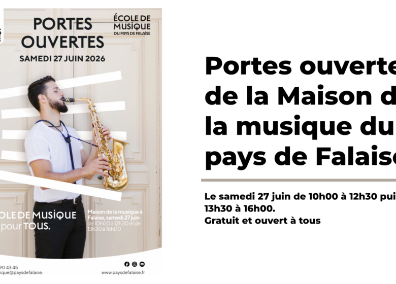 Portes ouvertes Maison de la musique du pays de Falaise