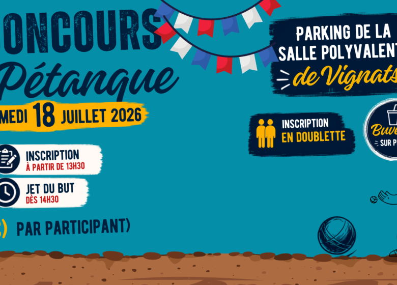 Concours de Pétanque à Vignats