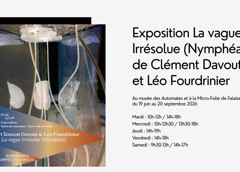 Exposition La vague irrésolue (Nymphéa)