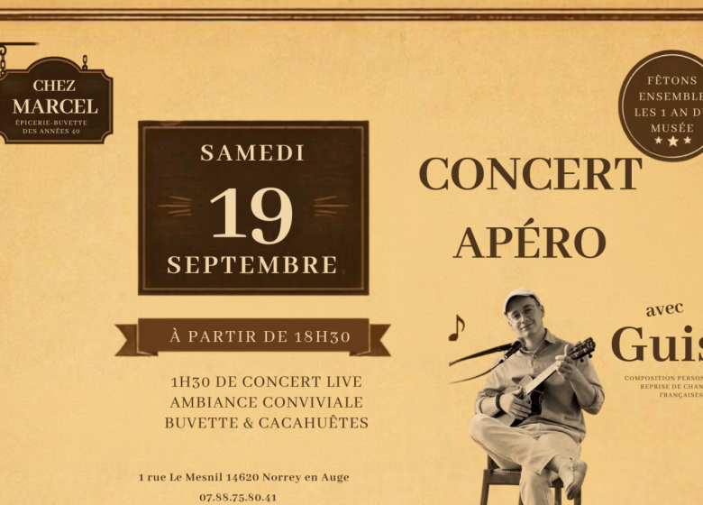 Concert apéro au musée « Chez Marcel »