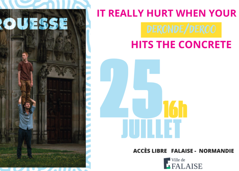 Festival les Faltaisies : It really hurt when your head hits the concrete | Deronde/Deroo