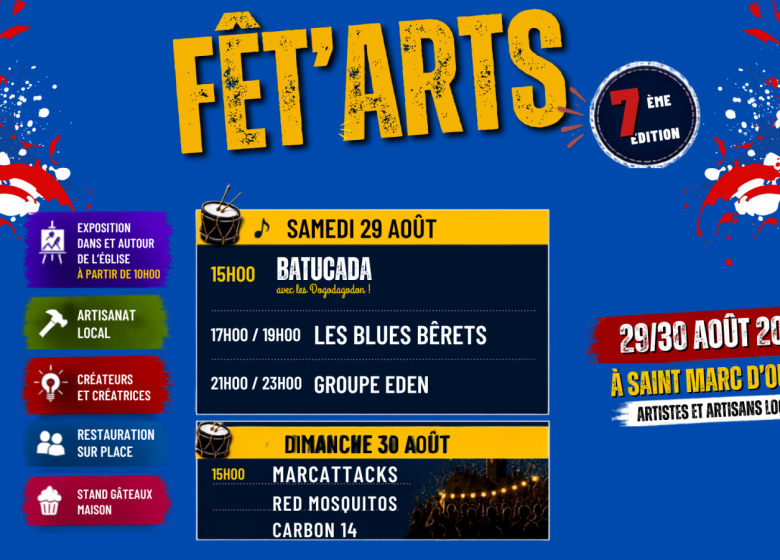 Fêt&rsquo;Arts – 7ème Edition