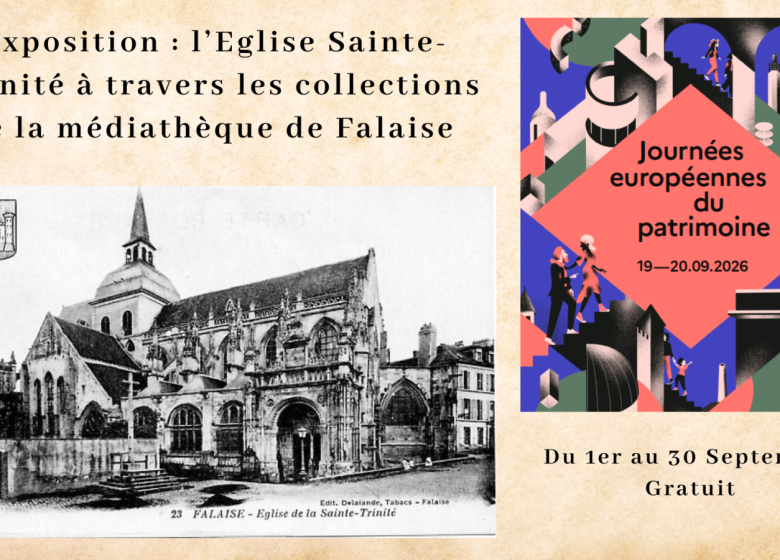 Exposition : L&rsquo;Église Sainte-Trinité dans les collections de la Médiathèque