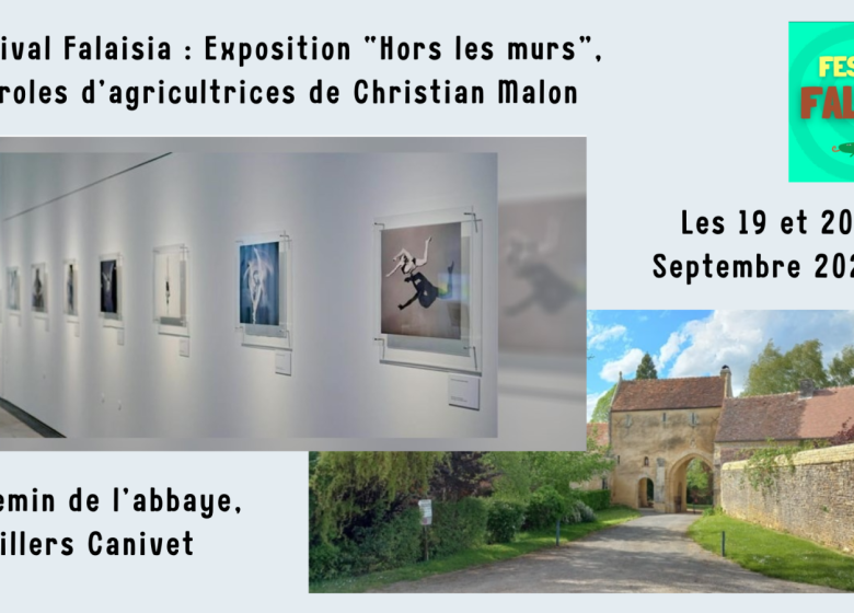 À l&rsquo;occasion du Festival Falaisia : exposition « Hors les murs », parole d&rsquo;agricultrice