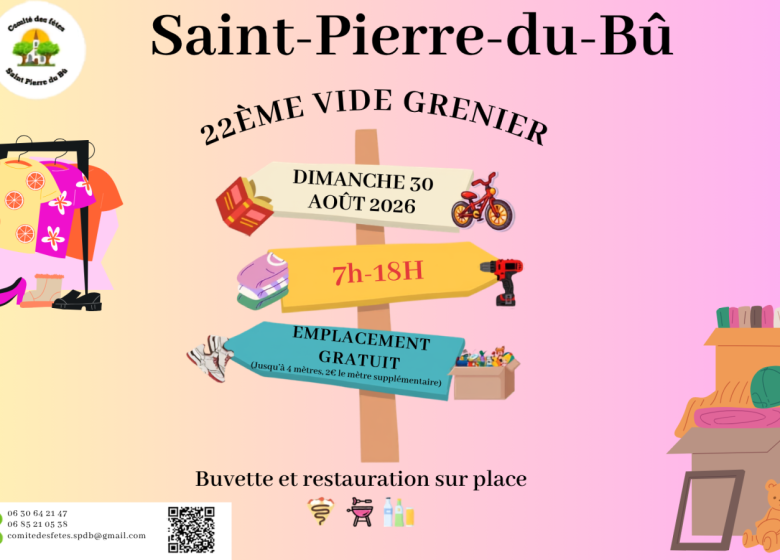 Vide Grenier à Saint-Pierre du bû