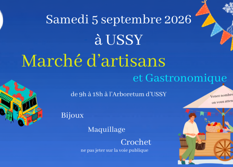 Marché d&rsquo;artisans et gastronomique d&rsquo;Ussy
