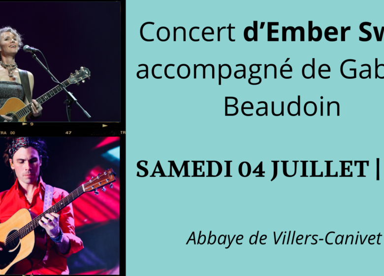 Concert d&rsquo;Ember Swift & Gabriel Beaudoin
