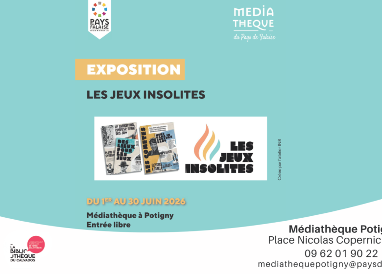 Exposition « Les jeux insolites »