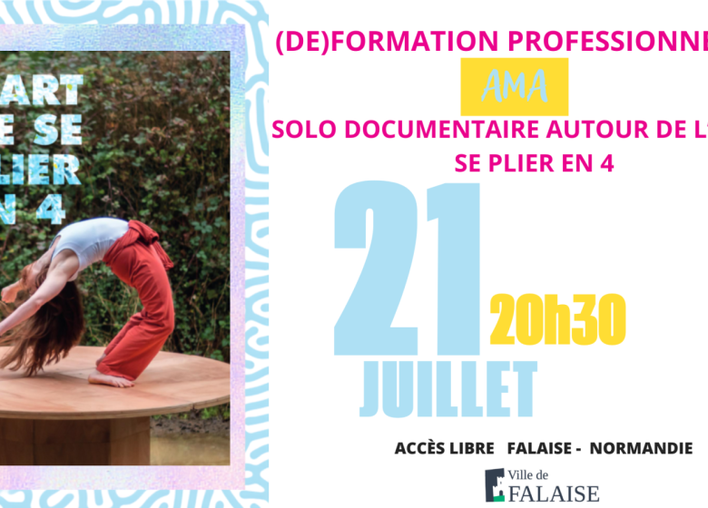 Festival Les Faltaisies : (Dé)formation professionnelle solo documentaire autour de l&rsquo;art de se plier en 4 | AMA