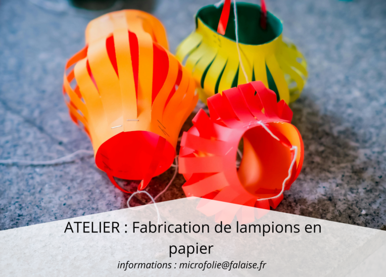 Ateliers Lampion de papier