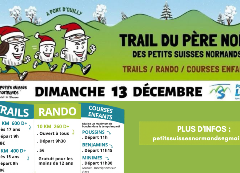 Trail du Père Noël des Petits Suisses Normands