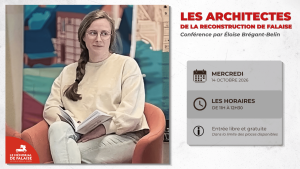 Conférence « Les architectes de la Reconstruction de Falaise » par Éloïse Brégant-Belin