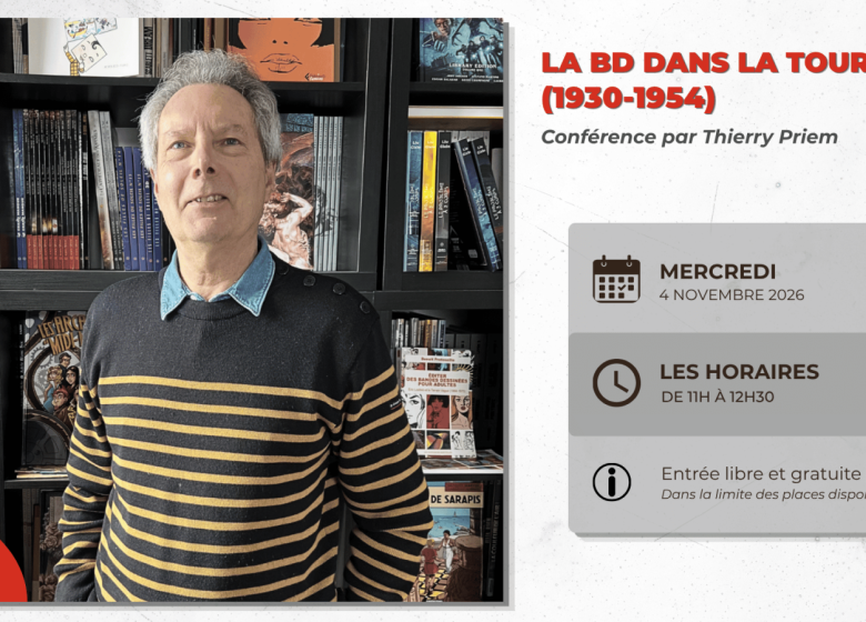 Conférence « La BD dans la tourmente (1930-1954) » par Thierry Priem
