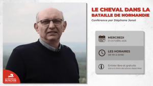 Conférence « Le cheval dans la Bataille de Normandie » par Stéphane Jonot